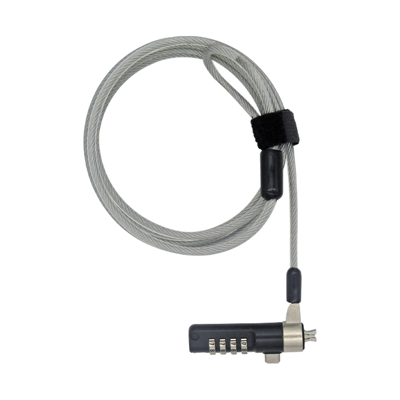 Guaya de seguridad 4-Dígitos XUE® Noble Wedge 4.2mm / Laptops Dell-XUE®-GF019 3.2 x 4.5