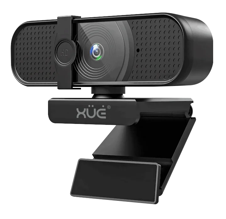 Webcam 2K USB XUE® Capture Pro C500 2560×1440p AF y Doble Micrófono / Negro-XUE®-2089+OV4689