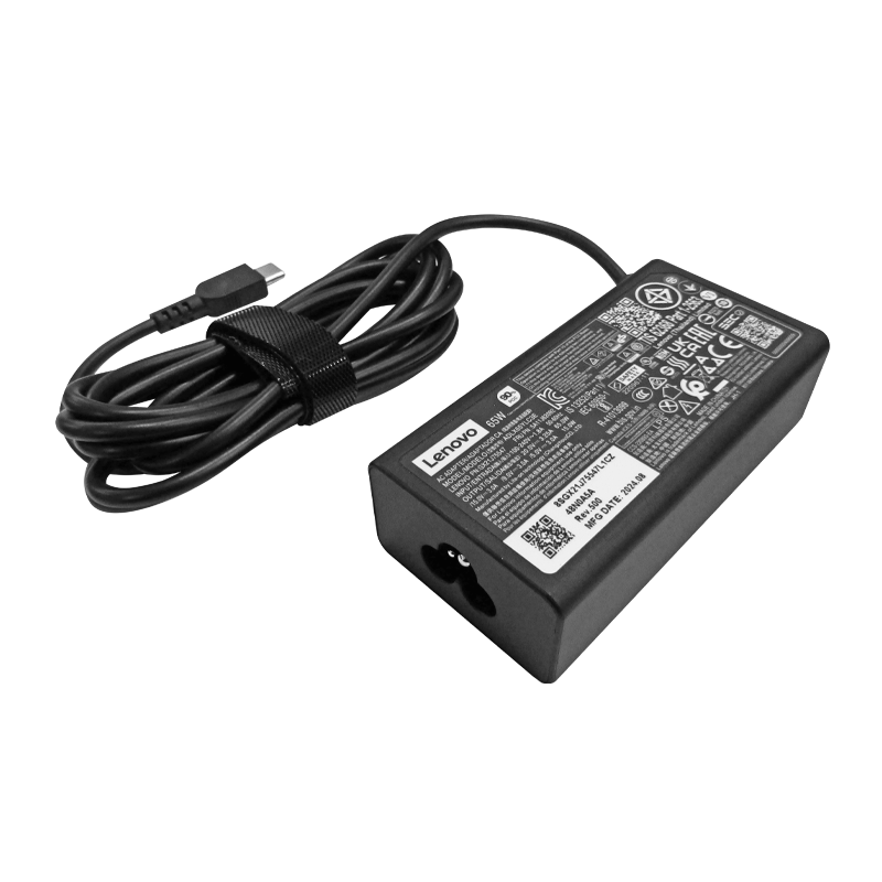 Cargador de corriente para Lenovo 20V-3.25A/15V-3A/9V-2A/5V-2A 65W USB-C / Negro-Lenovo-5A11J62092