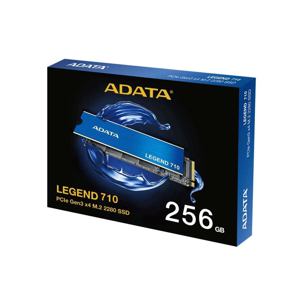 Unidad SSD ADATA Legend 710 M.2 PCI NVME Gen 3x4 2280 256GB-ADATA-