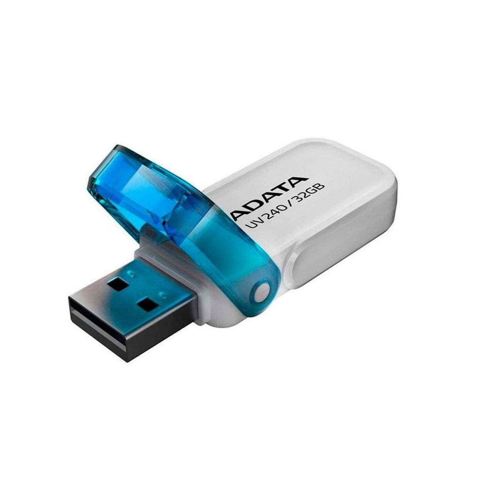 Memoria USB ADATA UV240 2.0 32GB Blanco-ADATA-