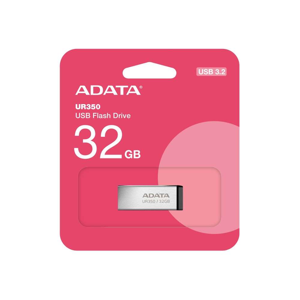 Memoria USB Adata UR350 32GB 3.2 Metálica-ADATA-