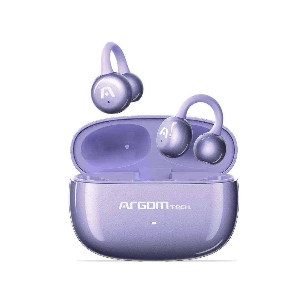 Audifonos Argom E40 Purpura Con Clip-ARGOM-