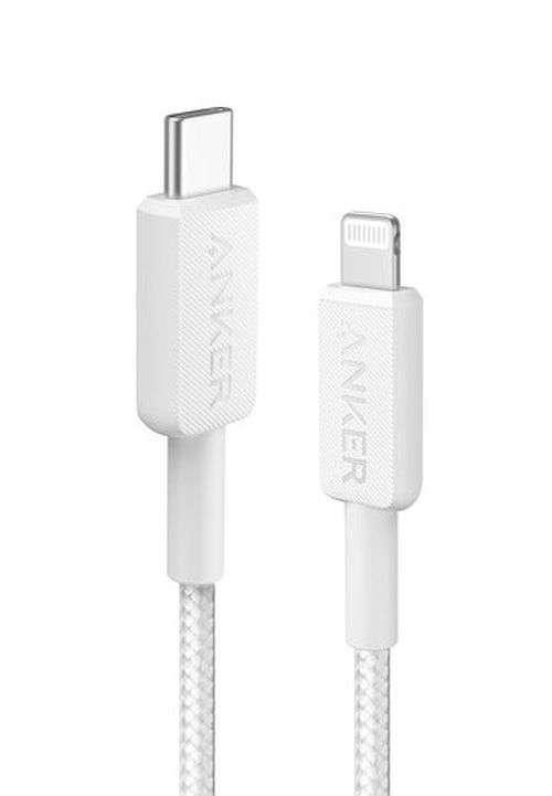 Anker A81B6H21 "Anker - Cable de carga/sincronización - Cable USB-C/Lightning 322 (6 pies)"