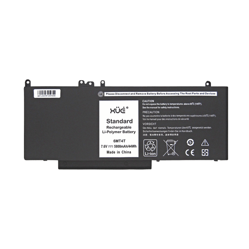 Batería para Dell Latitude E5270 / E5470 / E5570 7.6V 5800mAh 44Wh 4-Cells 6MT4T (Larga) XUE® / 6MT4T-XUE®-6MT4T