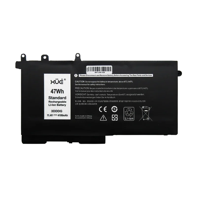 Batería para portátil Dell Latitude 5280 / 5490 / 5590 / 5290 / 5580 / 5480 11.4V 4100mAh 47Wh 3-CELL (CORTA) XUE® / 093FTF-XUE®-DE 3DDDG-H-68-3S1P GW