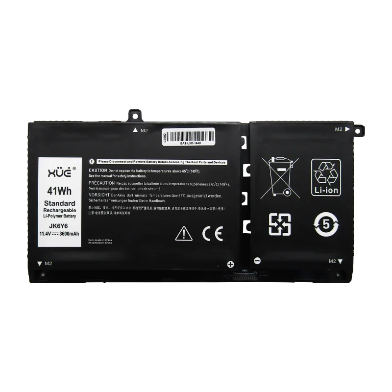 Batería para Dell Latitude 3410 / 3510 / Inspiron 5300 / 5401 11.4V 3600mAh 41Wh 3-CELLS (Corta) XUE® / JK6Y6-XUE®-JK6Y6