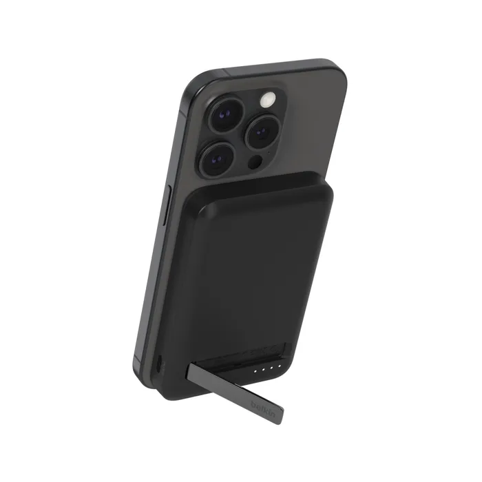 Batería Externa Belkin Inalámbrica Y Magnética 10K Mah Qi2 NegraBELKINBPD008btBK