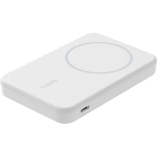 Belkin BPD006btWH Belkin - Power bank - 15 Watt - Lithium - Para Universal - Qi2 5.000 mAh Stand White