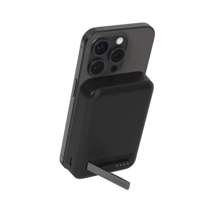 Belkin BPD008btBK Belkin Qi2 - Power bank - 15 Watt - Lithium - Para Universal - Black