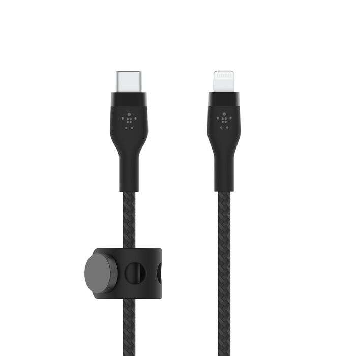 Belkin CAA011bt2MBK Belkin BoostCharge - Cable Lightning - 24 pin USB-C macho a Lightning macho - 2 m - negro