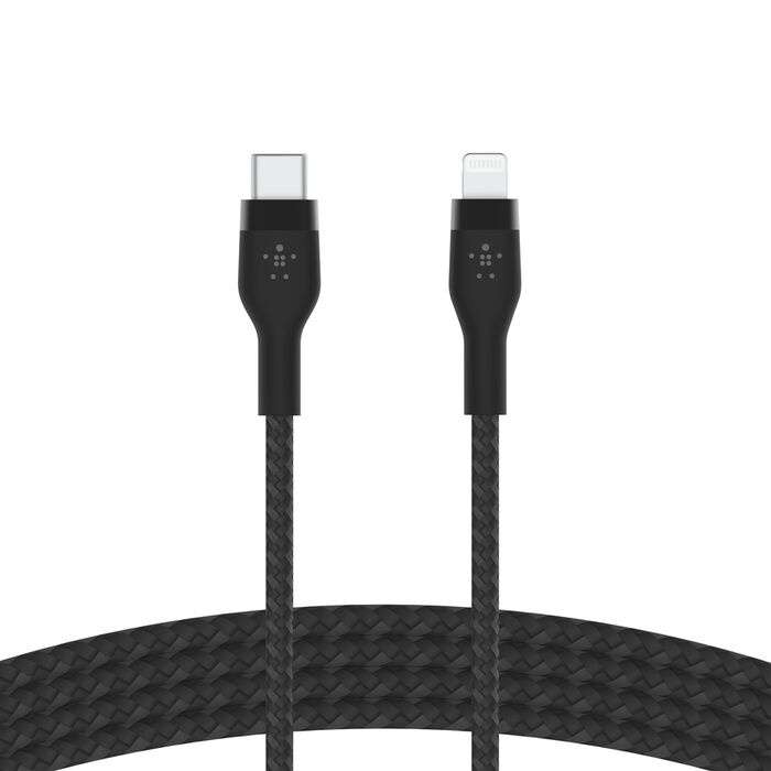 Belkin CAA011bt2MBK Belkin BoostCharge - Cable Lightning - 24 pin USB-C macho a Lightning macho - 2 m - negro