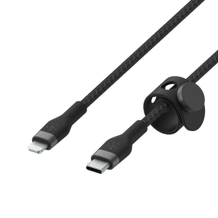 Belkin CAA011bt2MBK Belkin BoostCharge - Cable Lightning - 24 pin USB-C macho a Lightning macho - 2 m - negro