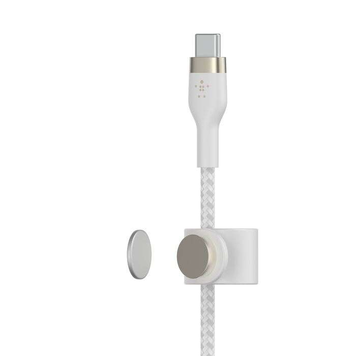 Belkin CAA011bt3MWH Belkin BoostCharge - Cable Lightning - 24 pin USB-C macho a Lightning macho - 3 m - blanco