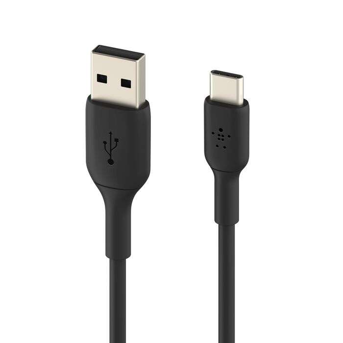 Belkin CAB001BT1MBK Belkin BoostCharge - Cable USB - 24 pin USB-C (M) a USB (M) - 1 m - negro
