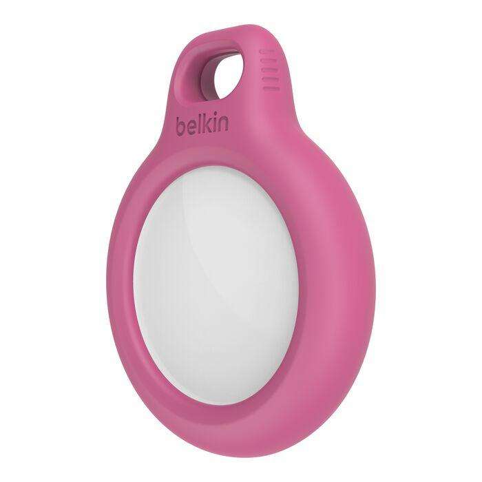 Belkin F8W973btPNK Belkin - Soporte de seguridad para etiqueta Bluetooth antipérdida - rosa - para Apple AirTag