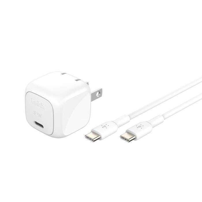 Belkin WCA008dq1MWH-B6 Belkin - Charging stand / battery charger - 30 Watt - Lithium - Para Universal - WCA008dq1MWH-B6