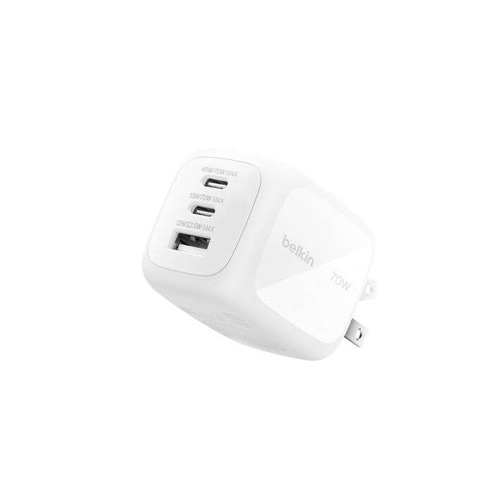 Belkin WCH018fqWH Belkin - Battery charger - 70 Watt - Lithium - Para Universal - WCH018fqWH