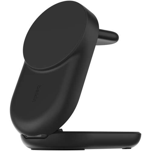 Belkin-WIZ037ttBK-Belkin - Qi2 25W 3 in 1 Compact - Lithium - Para Universal - Compact BLACK