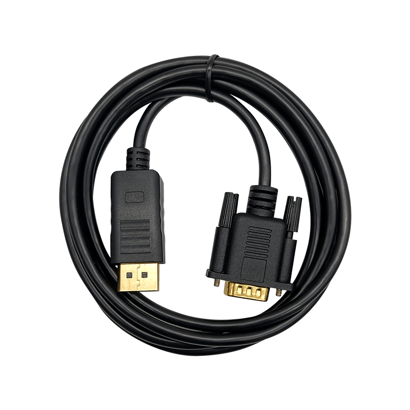 Cable DisplayPort a VGA 1.8M XUE® 1080p Full HD / Negro-XUE®-2166