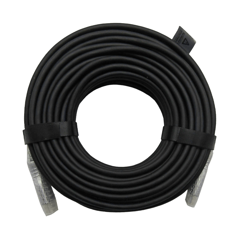 Cable HDMI Fibra Óptica 20M XUE® 4K 2160p V2.0 18Gbps / Negro-XUE®-CBL-HDMI-FIBRA-4K-20M