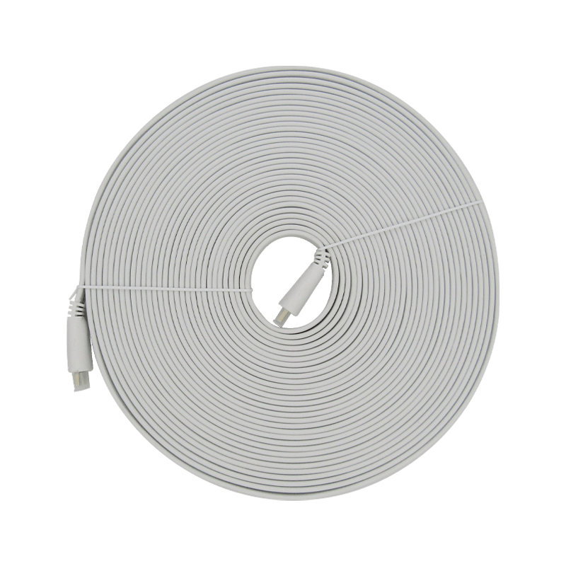 Cable HDMI Plano 15M XUE® 4K 2160p V2.0 18Gbps 19+1 / Blanco-XUE®-CBL-HDMI-PLANO-4K-15M