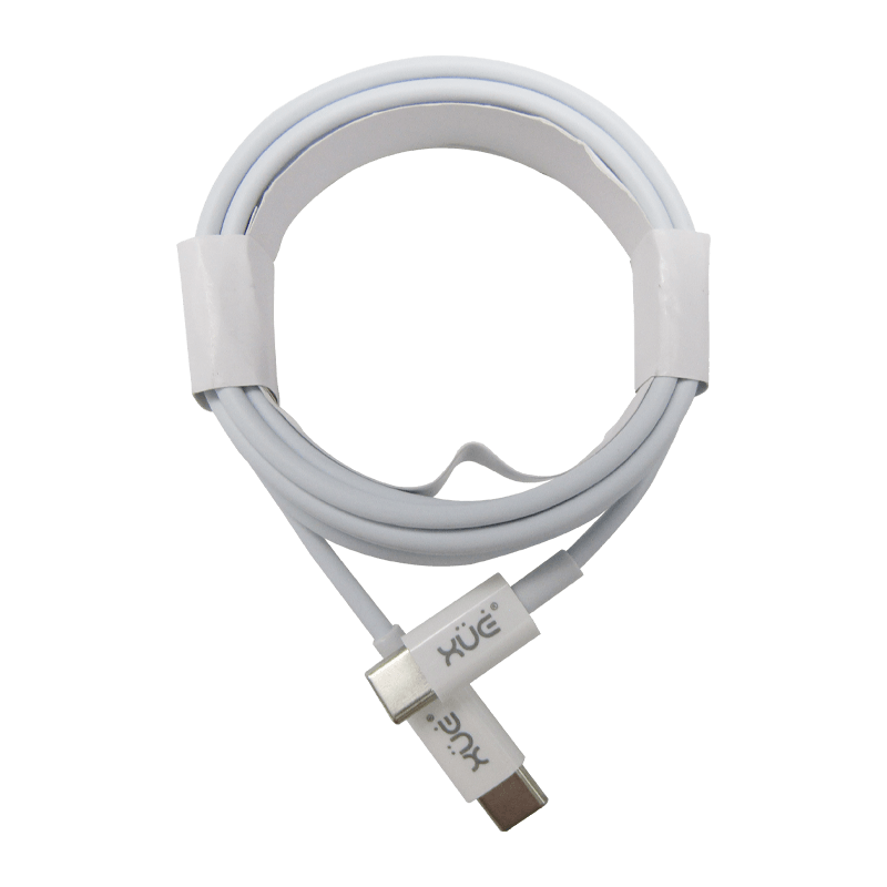 Cable USB-C a USB-C 3A 2M XUE® / Blanco-XUE®-CAB-UC3-0721
