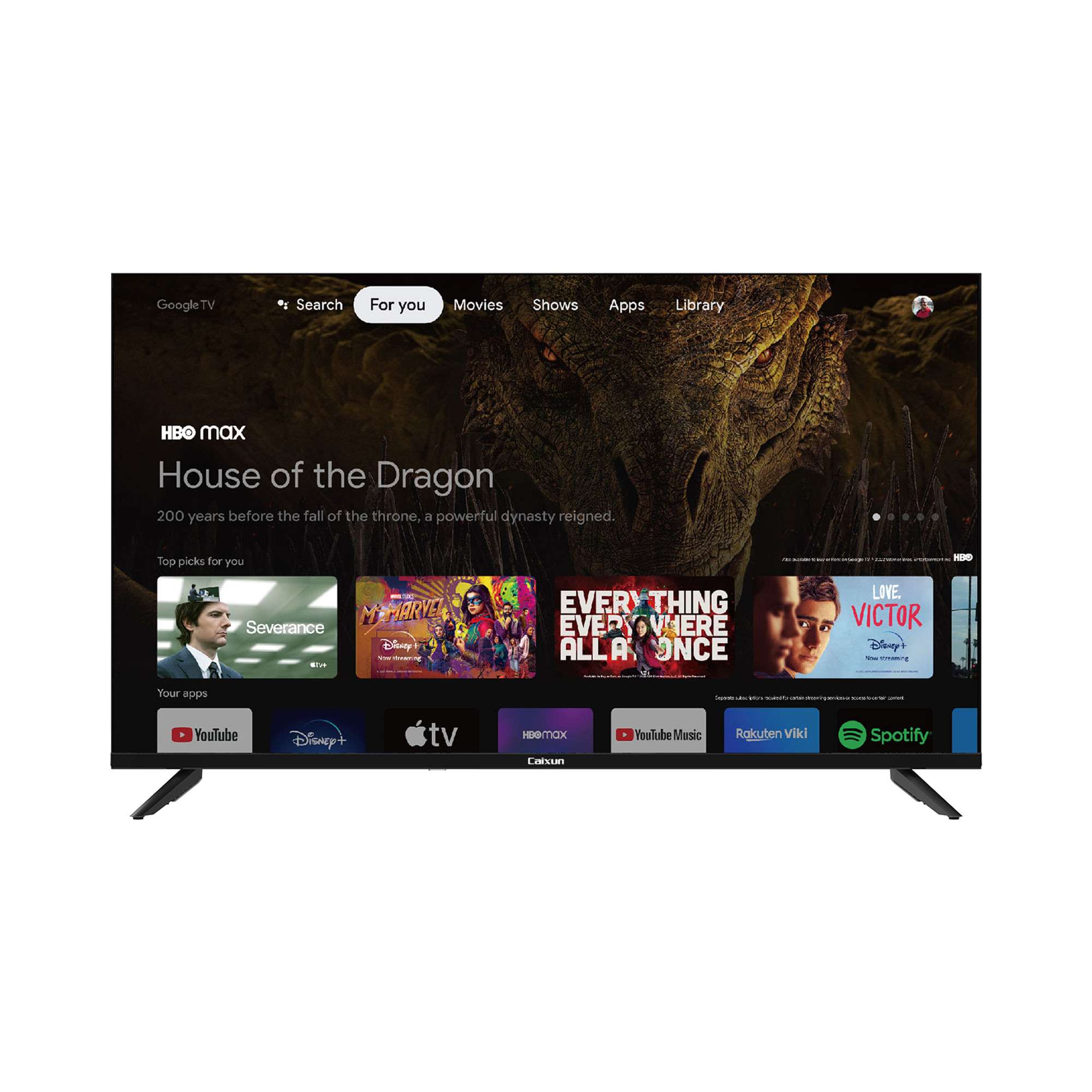 Tv Caixun 75" DLED UHD Smart TV Google TV-CAIXUN-