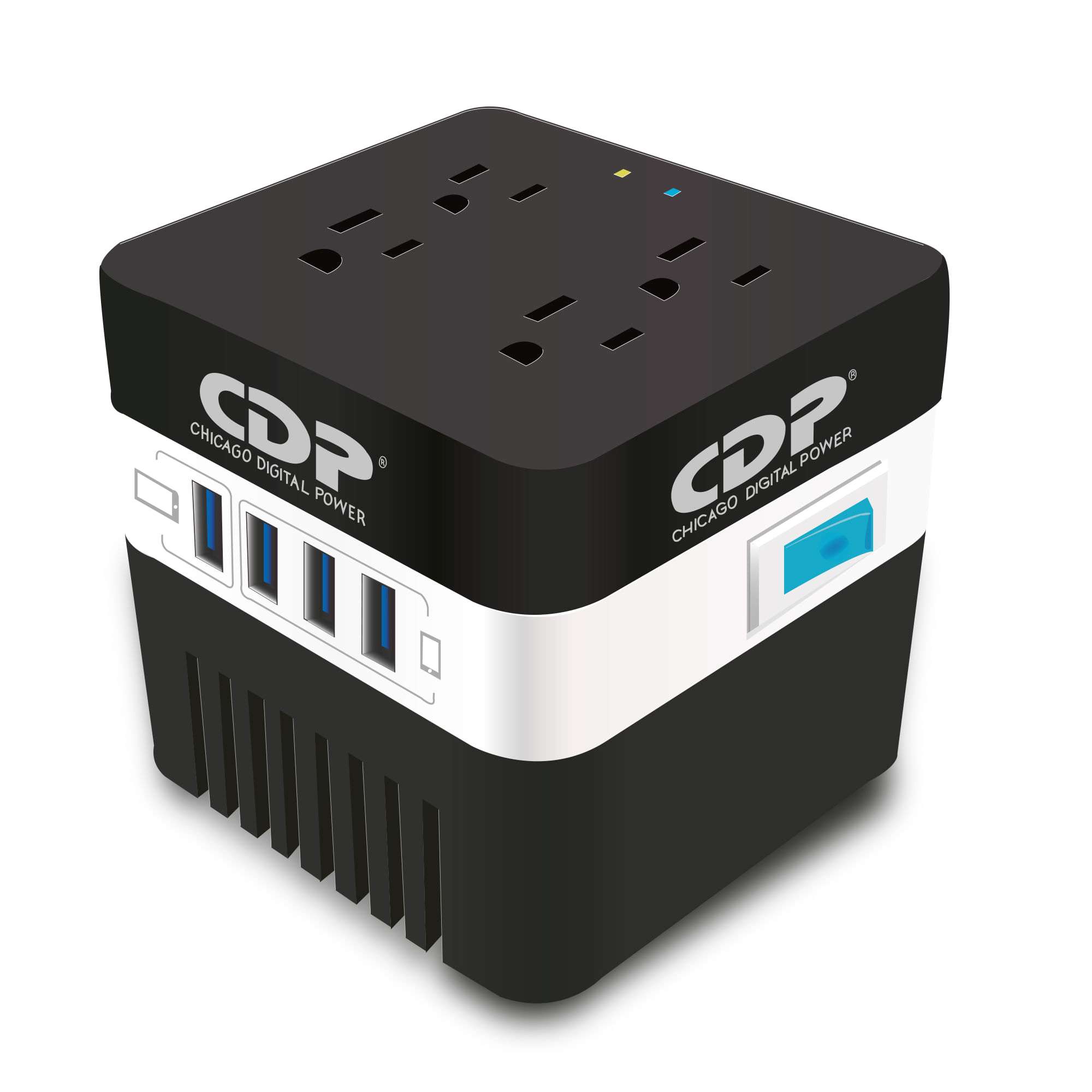 Regulador de Voltaje CDP RU-AVR604 600VA/300W-CDP-