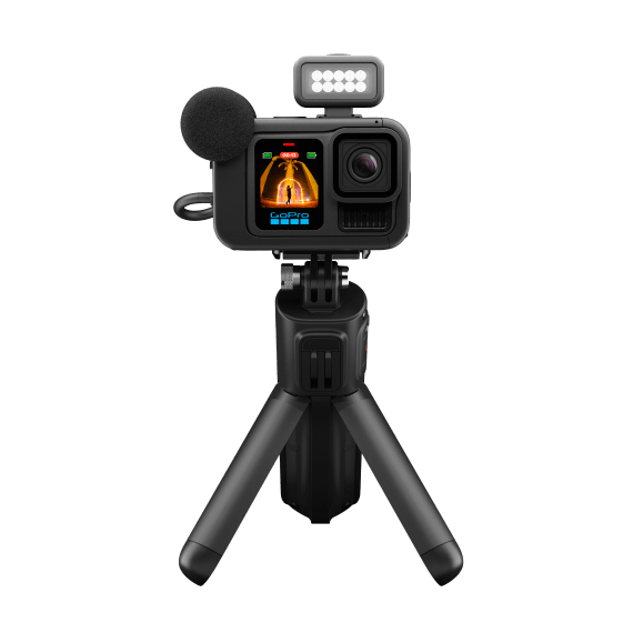trípode y control<br>Módulo multimedia con micrófono direccional y conexiones<br>Módulo de iluminación LED<br>Batería Enduro para HERO13 Black<br>Soporte con cierre magnético<br>Bolsa de transporte<br>Paravientos y difusor de luz según la ficha<br>Consultar el listado completo de accesorios de la presentación local</p><p><strong>Garantía:</strong> 1 Año</p><p><a href="https://goprocol.co/producto/hero13-black-edicion-para-creadores/" target="_blank" rel="noopener">Consultar información del producto</a></p> trípode y controlMódulo multimedia con micrófono direccional y conexionesMódulo de iluminación LEDBatería Enduro para HERO13 BlackSoporte con cierre magnéticoBolsa de transporteParavientos y difusor de luz según la fichaConsultar el listado completo de accesorios de la presentación localGarantía: 1 AñoConsultar información del producto