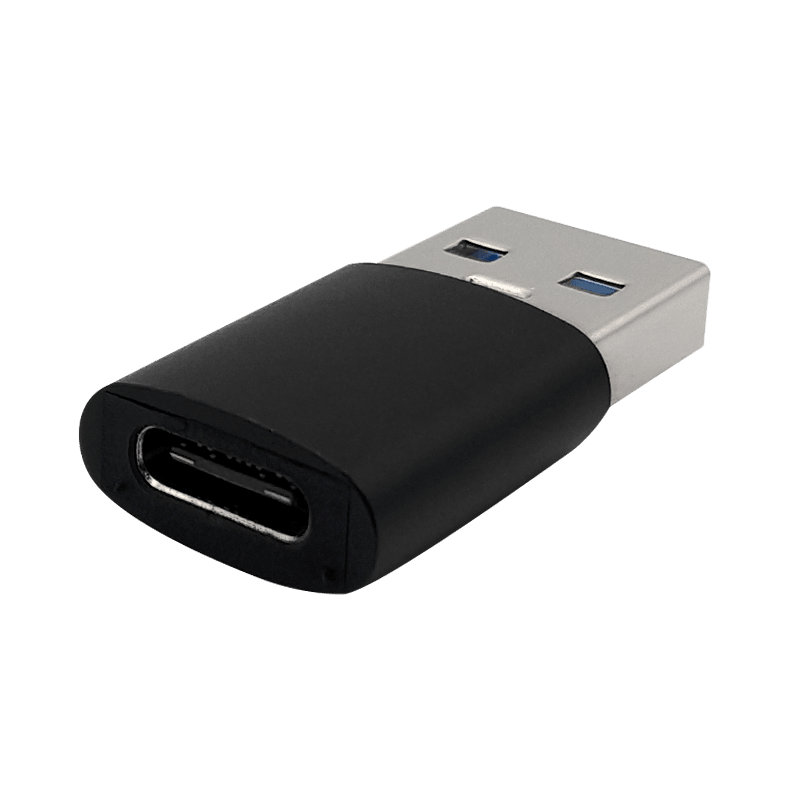 Convertidor USB-C Hembra a USB 3.0 Macho XUE® / Negro-XUE®-CONV-USBC-USB