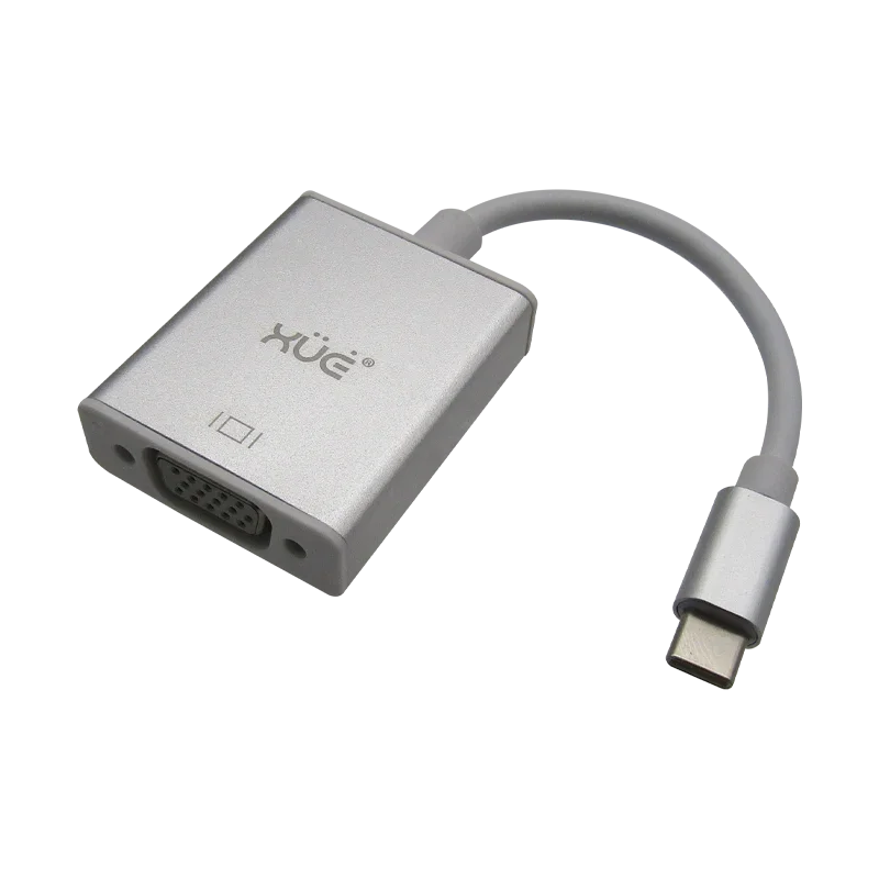 Convertidor USB-C a VGA FHD 1080P XUE® / PC y Mac-XUE®-NCS8823