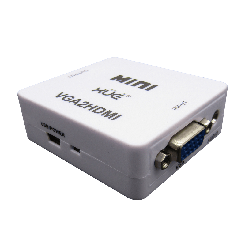 Convertidor VGA Análogo a HDMI FHD 1080P con Audio marca XUE®-XUE®-9288