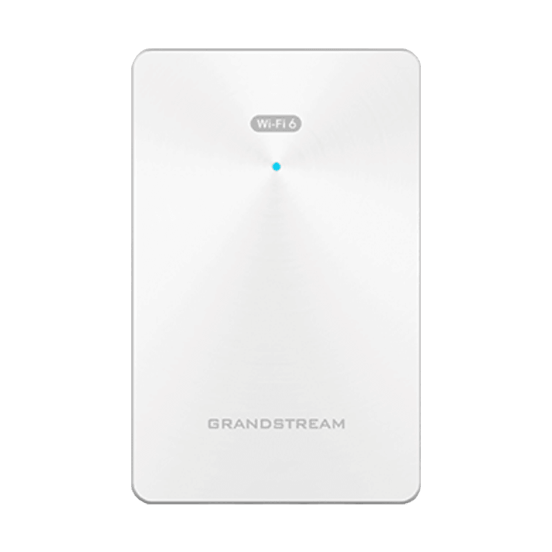 Punto de acceso AP In-Wall Grandstream GWN7661 Wi-Fi 6 Dual-Band 1.77 Gbps - 3 Puertos Gigabit PoE / Blanco-GRANDSTREAM-GWN7661