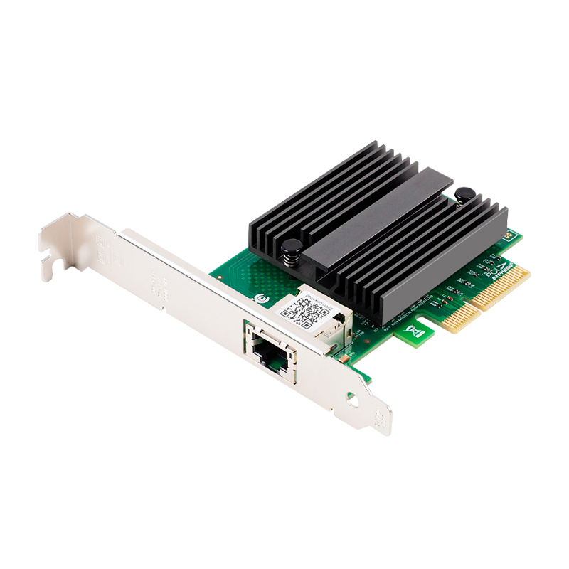 Tarjeta de Red PCIe X4 MULTI-SPEED 10G LAN RJ45 10GBPS MARVELL AQC113 LP-XUE®-CON-TPU-1673