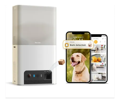 8 metros<br>Se configura desde la aplicación y una red Wi-Fi compatible<br>Confirmar el tamaño de snack admitido y los servicios opcionales de suscripción</p><p><strong>Garantía:</strong> 1 Año</p><p><a href="https://petcube.com/de-de/bites/" target="_blank" rel="noopener">Consultar información del producto</a></p> 8 metrosSe configura desde la aplicación y una red Wi-Fi compatibleConfirmar el tamaño de snack admitido y los servicios opcionales de suscripciónGarantía: 1 AñoConsultar información del producto