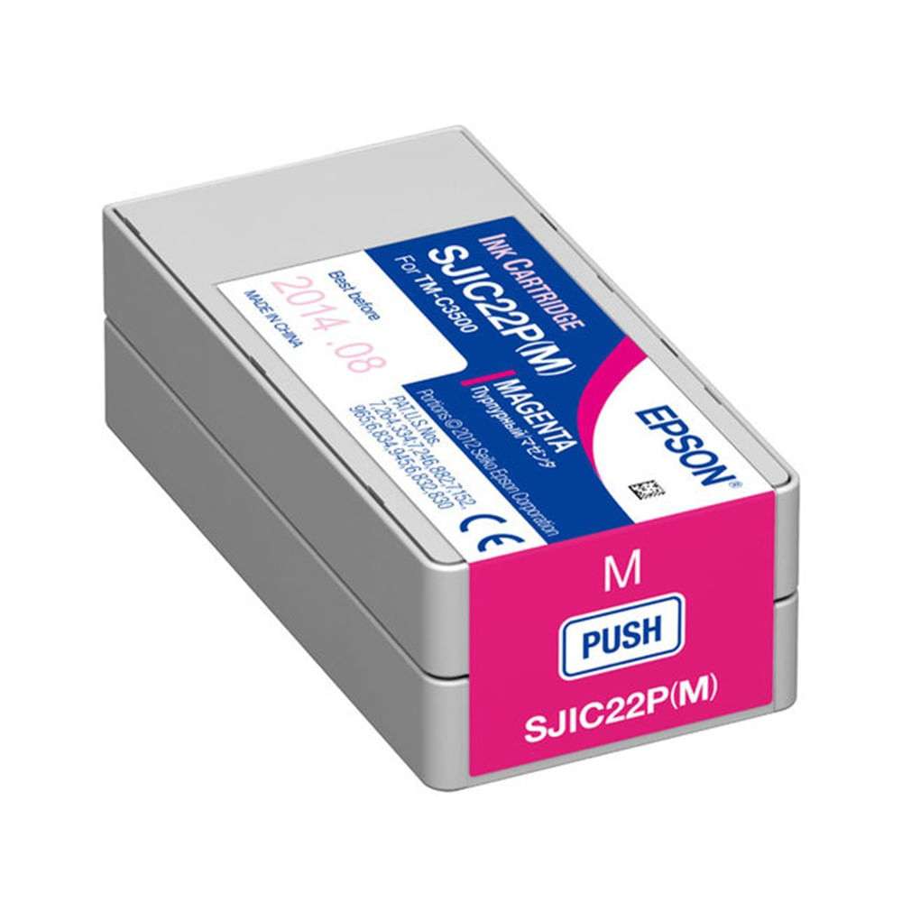 Cartucho Epson de tinta Magenta para TM-C3500-EPSON-