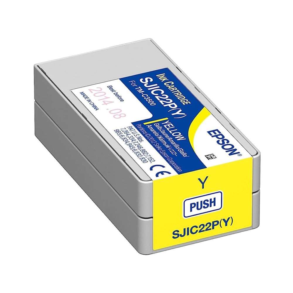 Cartucho Epson de tinta Amarillo para TM-C3500-EPSON-