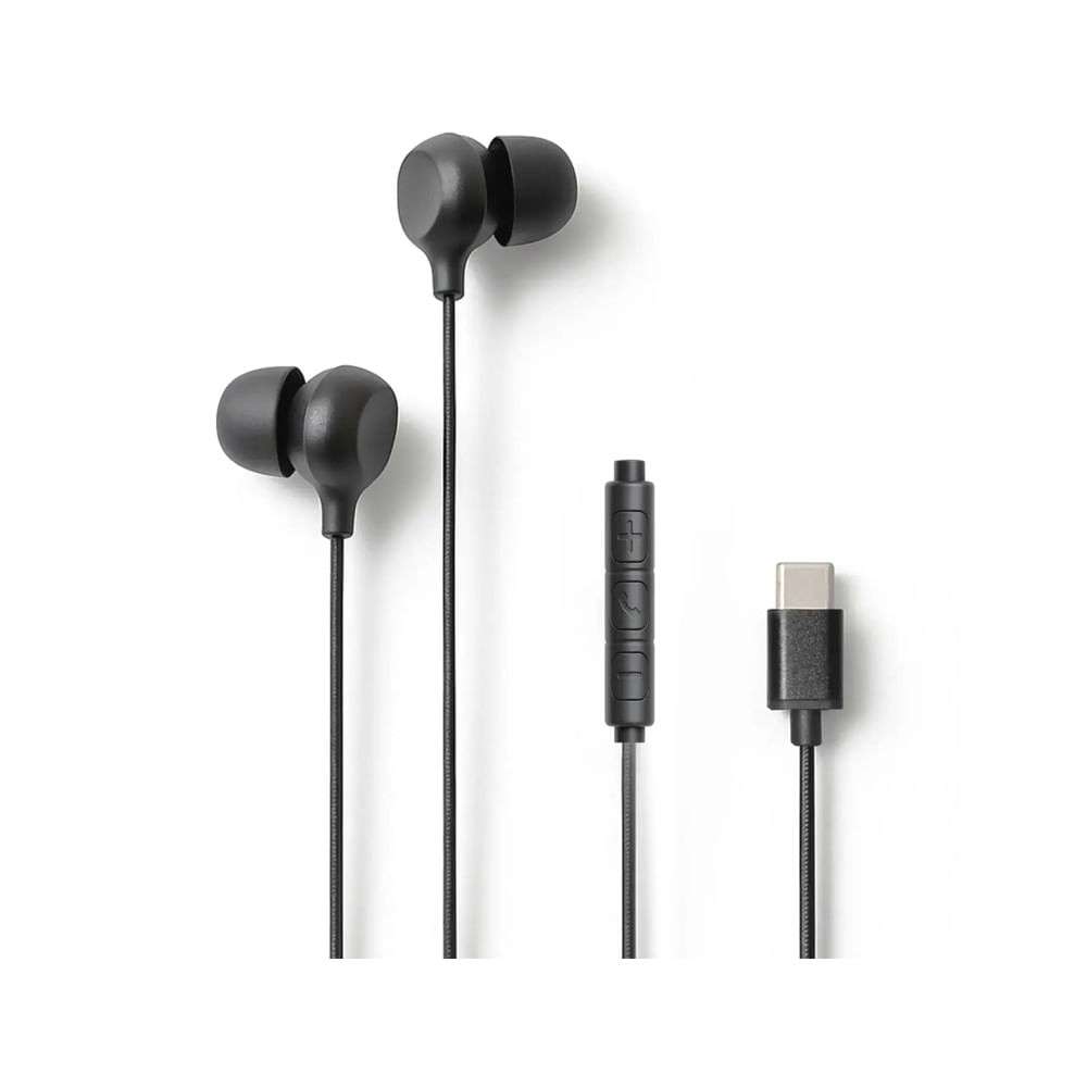 Audífonos Esenses EB-600-C-NEGRO InEAR USB C-ESENSES-