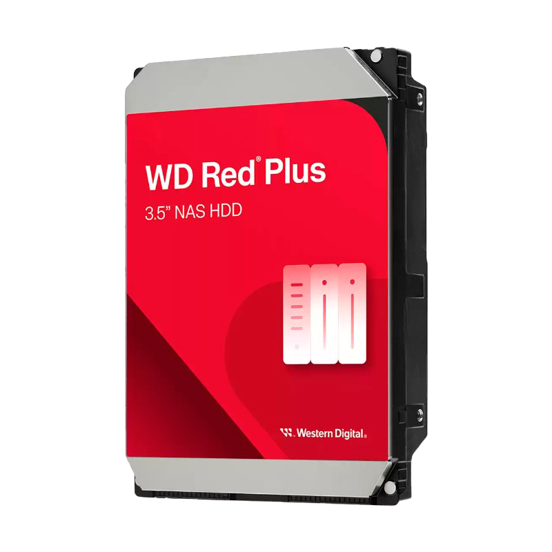 Disco Duro WD Red Plus NAS 10TB 3.5" SATA III 7200 RPM / WD100EFGX-Western Digital®-WD100EFGX