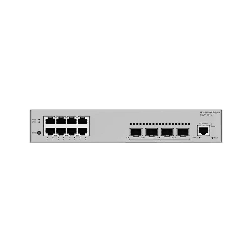Switch Huawei S220-8P4S 8 Puertos PoE+ 4 SFP-HUAWEI-
