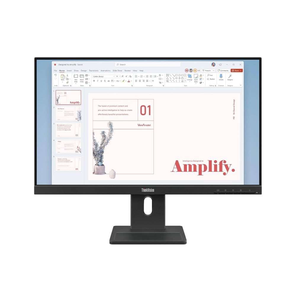 Monitor Lenovo ThinkVision E24-40 23.8" FHD-LENOVO-