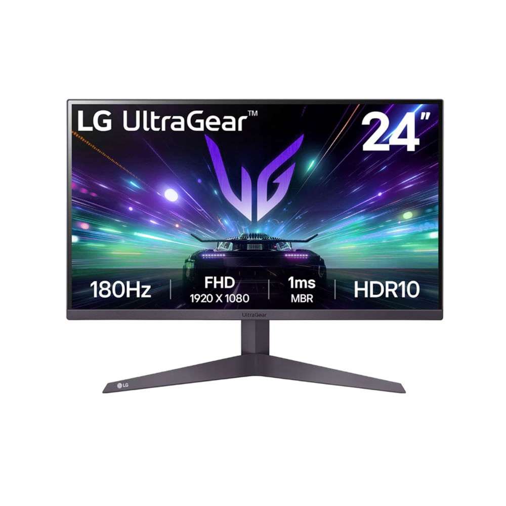 Monitor LG 24" Pulgadas 24GS50F‑B FHD Plano 180Hz-LG-