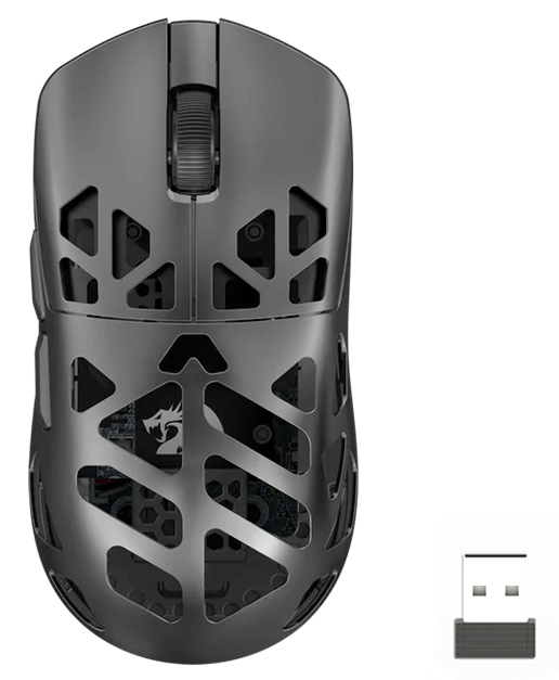 REDRAGON-M997-PRO-1K-Mouse Inalámbrico PRIMS PRO M997 Negro