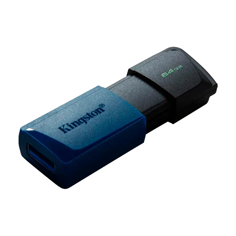 Color Negro (Capuchon Azul)-Kingston®-DTXM/64GB