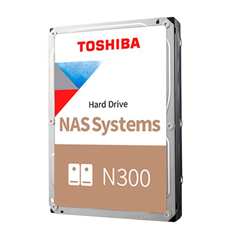 Disco Duro Toshiba N300 NAS 20TB 3.5" SATA III 7200 RPM / HDWG62AXZSTA-Toshiba®-HDWG62AXZSTA