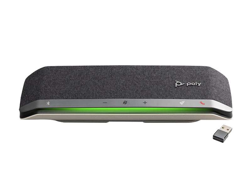 Poly 77P36AA Poly Sync 40+M - Altavoz de manos libres inteligente - Bluetooth - inalámbrico, cableado - USB - Certificado para Equipos de Microsoft