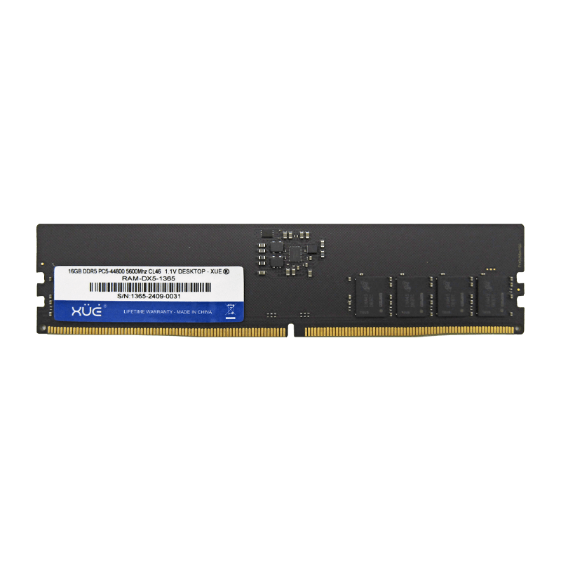 Memoria RAM para Desktop DDR5 PC5-44800 16GB 5600MHZ CL46 1.1V XUE®-XUE®-RAM-PC44800-16GB
