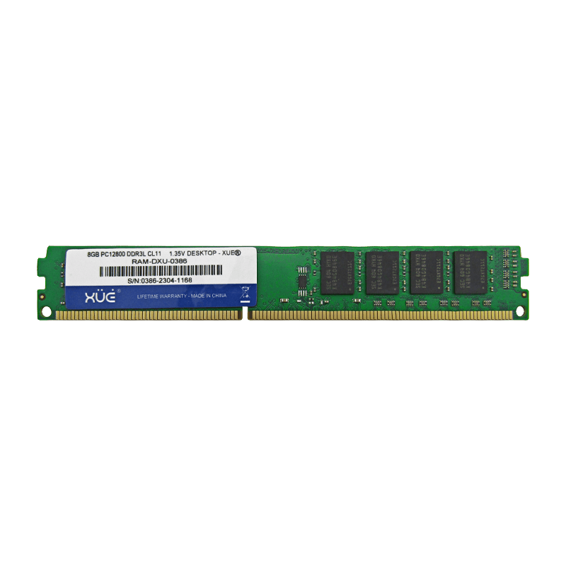 Memoria RAM DDR3L 8GB 1600MHz PC3-12800 CL11 Desktop XUE® / 1.5V/1.35V-XUE®-RAM-PC12800-8GB