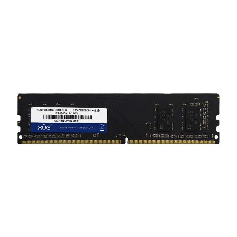 Memoria RAM DDR4 4GB 3200MHz PC4-25600 CL22 Desktop XUE® / 1.2V-XUE®-RAM-PC21300-4GB